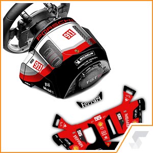 Volantes Sticker Kit Thrustmaster