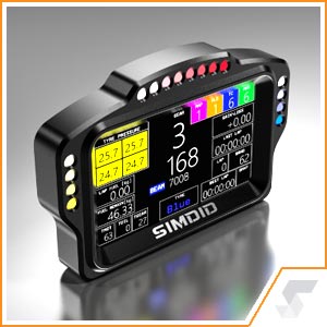 Accesorios Simid DV480 5 Inch Sim Racing Dashboard