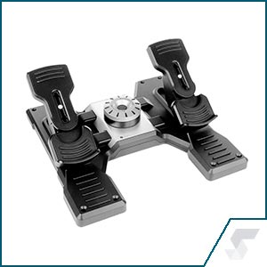 Flightsim Rudder Pedals Logitech Saitek