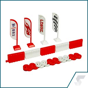 Rcdrift 1 24 Barriers Fences