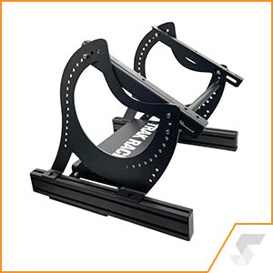 Cockpits Track Racer Hybrid Inverted Gt Formula Pedal Bracket With Foot Rest Plate