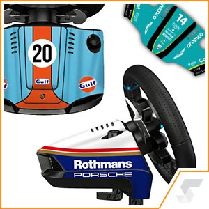 Volantes Sticker Kit Logitech